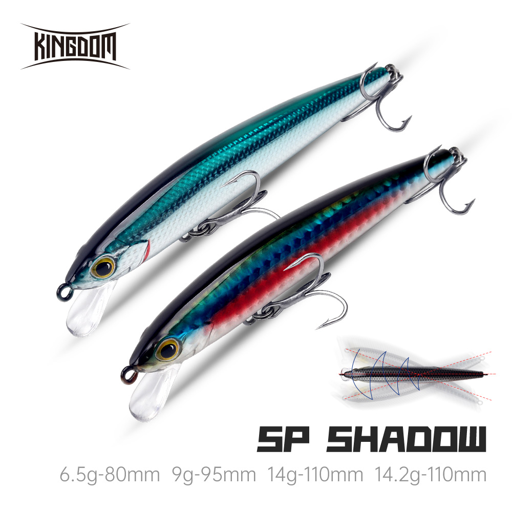 Fishing Lure Jerkbait - Kerajaan Suspending umpan pancing ikan kecil