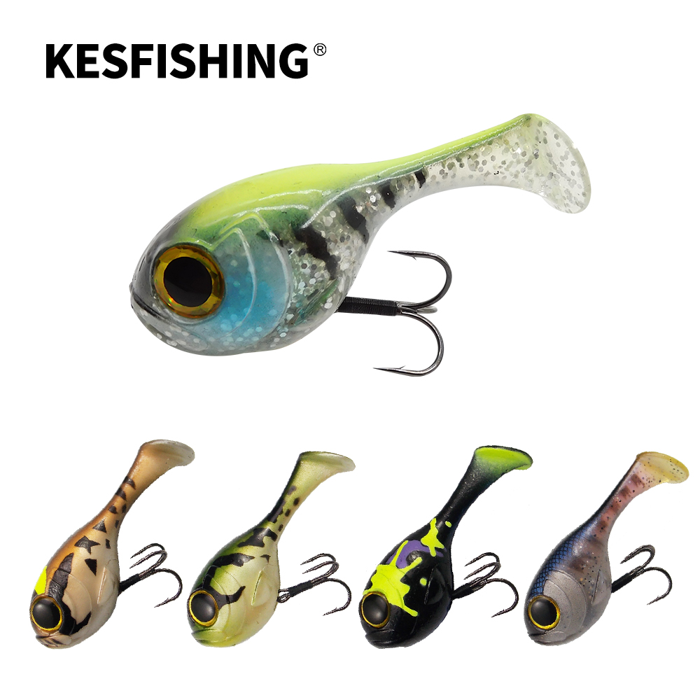 Fishing Lure Soft Plastic - KESFISHING Umpan Lunak Balloonfish 82mm Kualitas