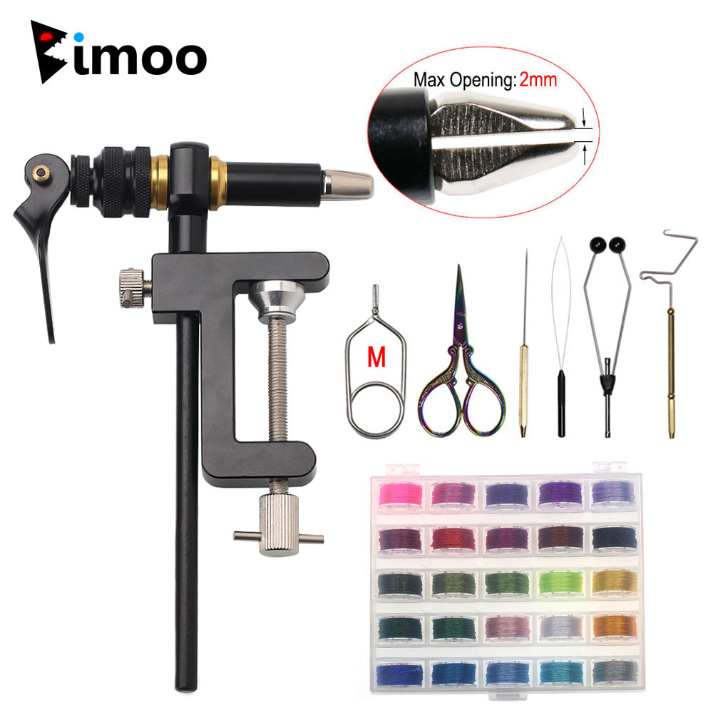 Fishing Lure Making Kit - Kit Alat Pengikat Terbang Kait C-Clamp