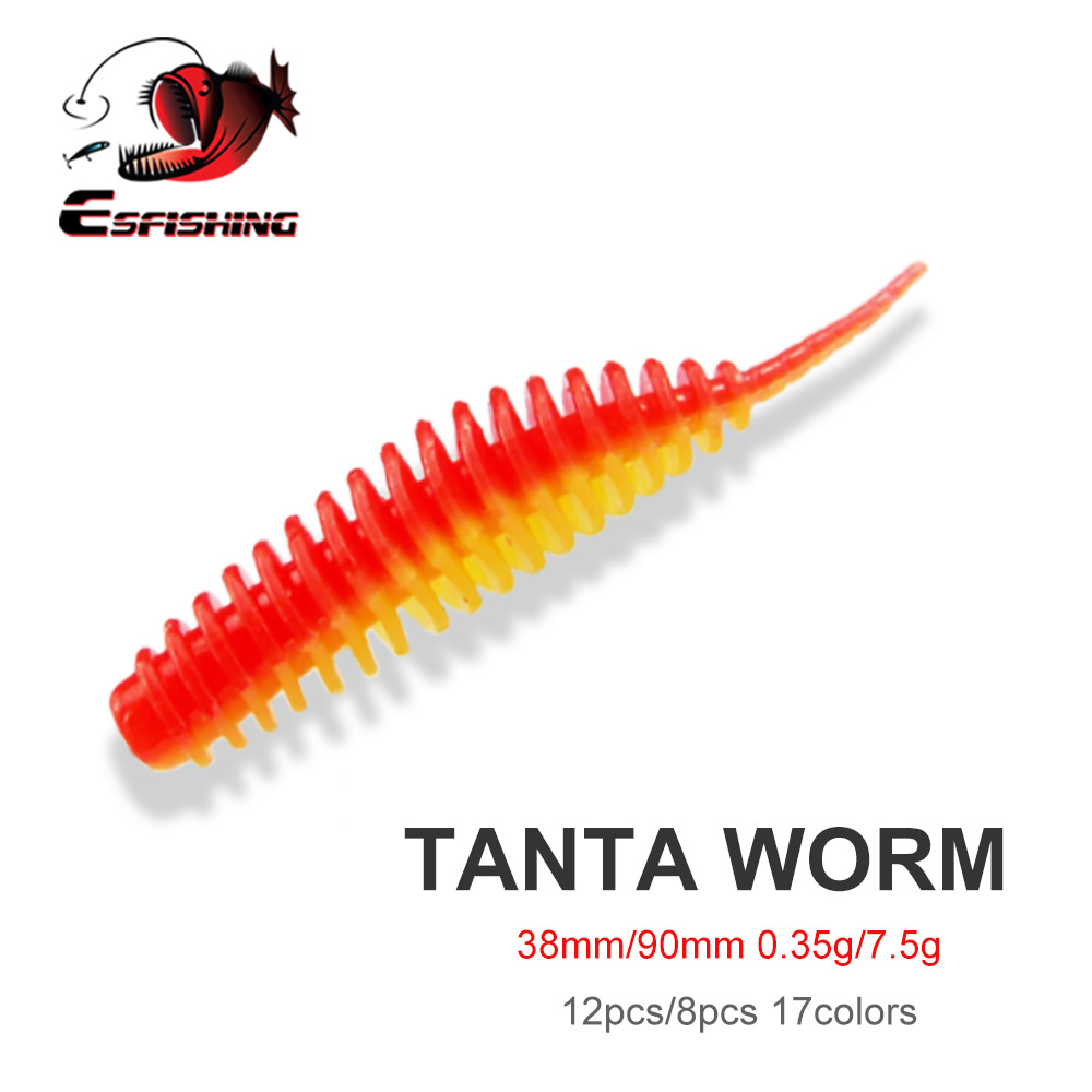 Fishing Lure Spoon - Umpan Cacing Pancing ESFISHING Tanta 38mm