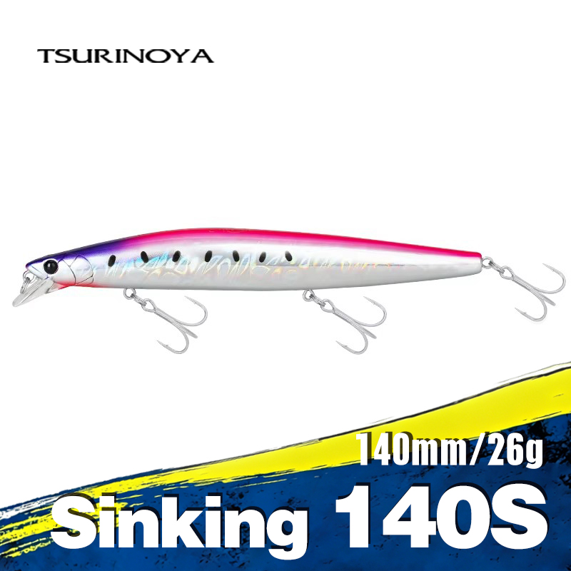 Fishing Lure Jerkbait - TSURINOYA 140Mm 26G STINGER 140S Sistem