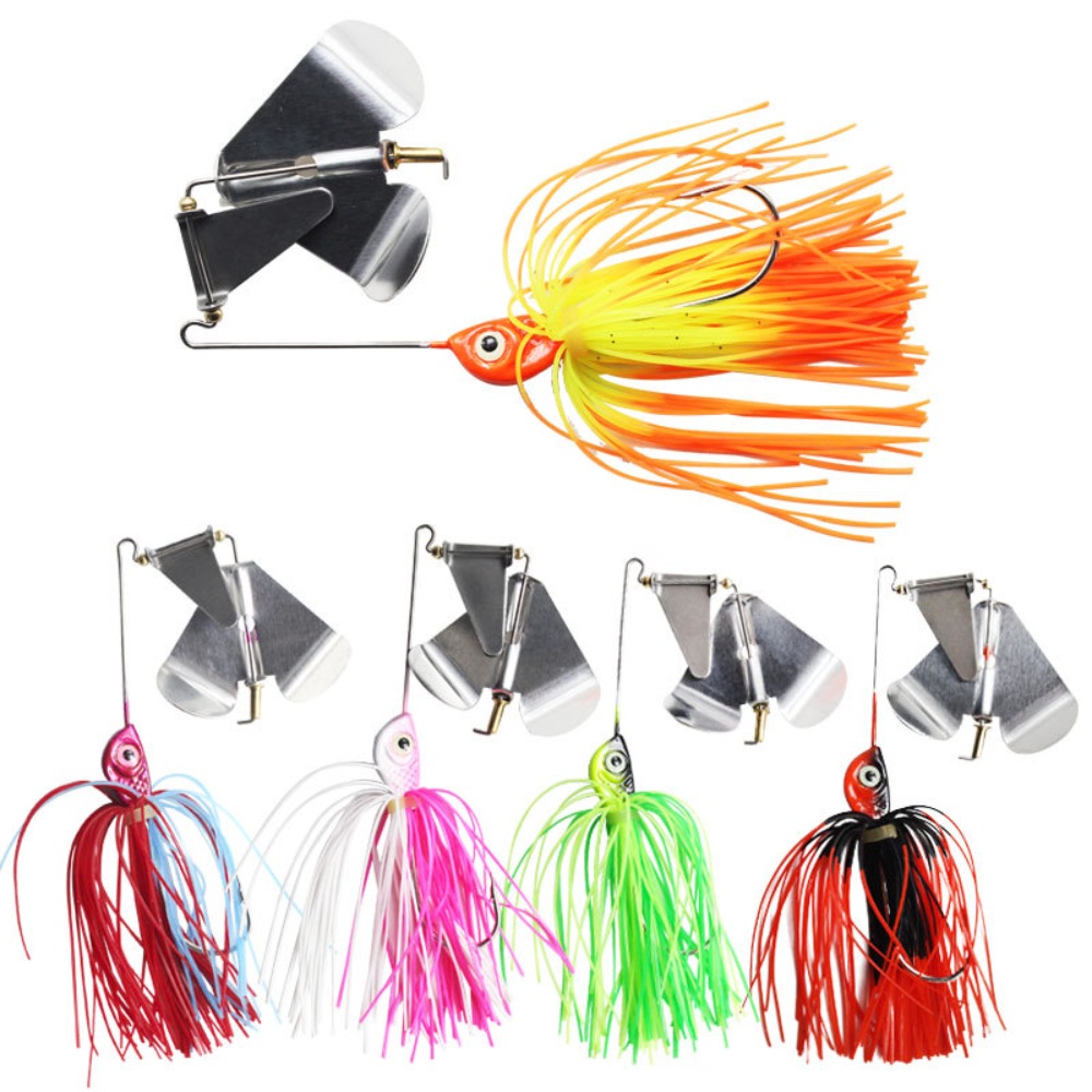 Umpan pancing bass pike walley - Fishing Lure Buzzbait ulasan dan harga