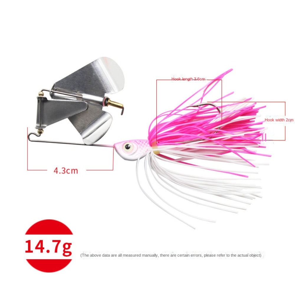 Umpan pancing bass pike walley - Fishing Lure Buzzbait ulasan dan harga