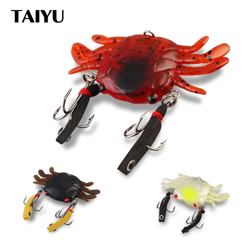 TAIYU umpan pancing kepiting b - Fishing Lure Soft Plastic ulasan dan harga