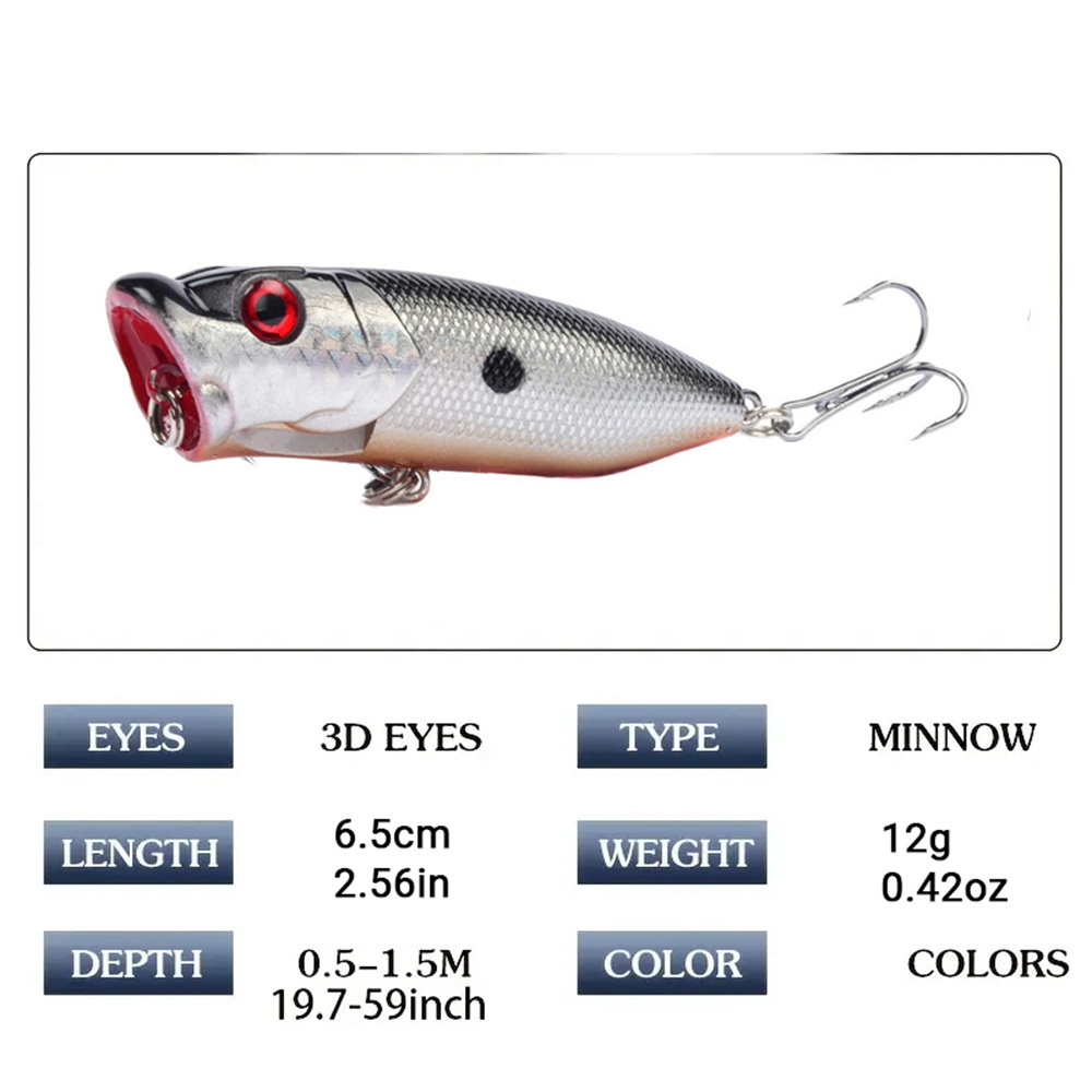 5 Buah Umpan Pancing Popper Ma - Fishing Lure Popper ulasan dan harga
