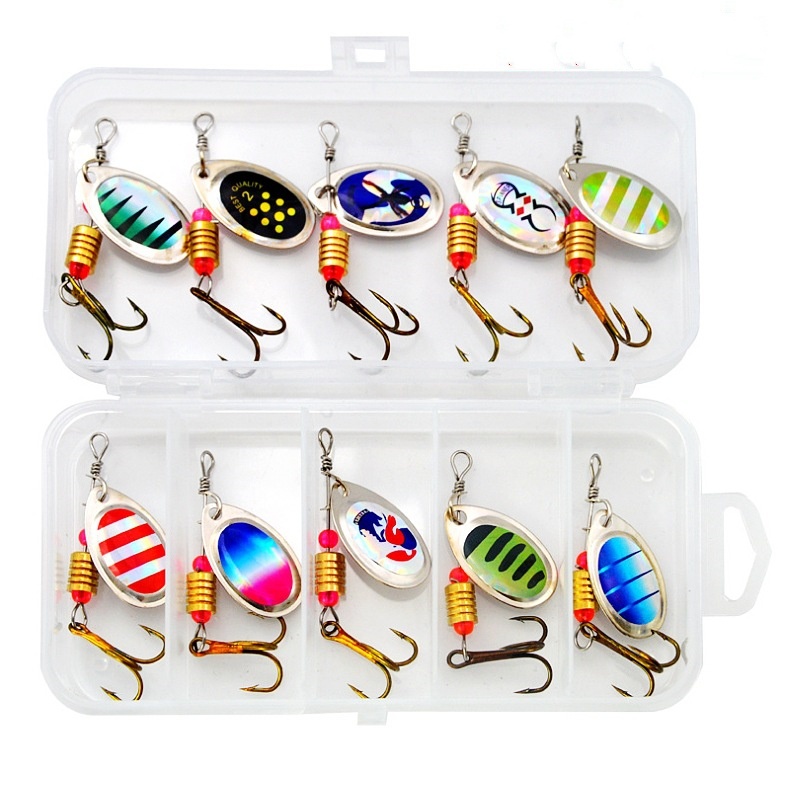 Umpan pancing Spinner sendok p - Fishing Lure Spoon ulasan dan harga