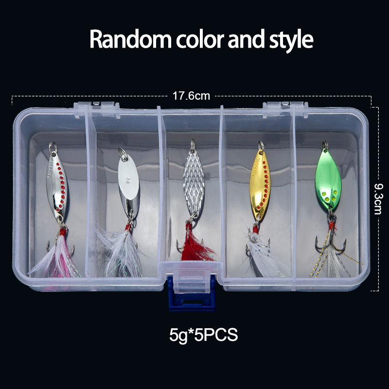 Umpan pancing Spinner sendok l - Fishing Lure Spoon ulasan dan harga