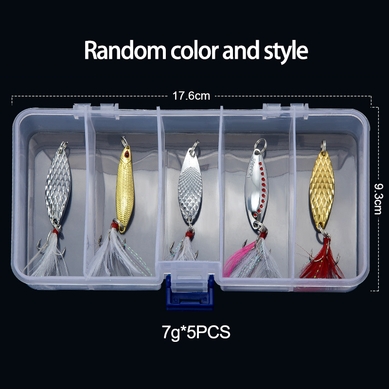 Umpan pancing Spinner sendok l - Fishing Lure Spoon ulasan dan harga