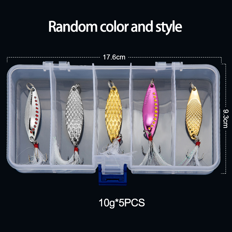 Umpan pancing Spinner sendok l - Fishing Lure Spoon ulasan dan harga