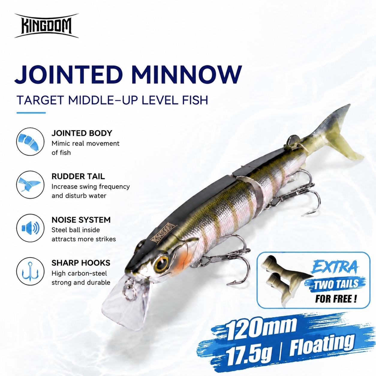 Kingdom Umpan Pancing Multi Be - Fishing Lure Jerkbait ulasan dan harga