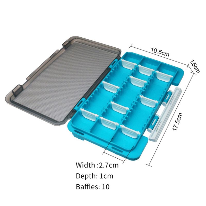 POPULAR-5 PCS Kotak Umpan Panc - Fishing Lure Box ulasan dan harga