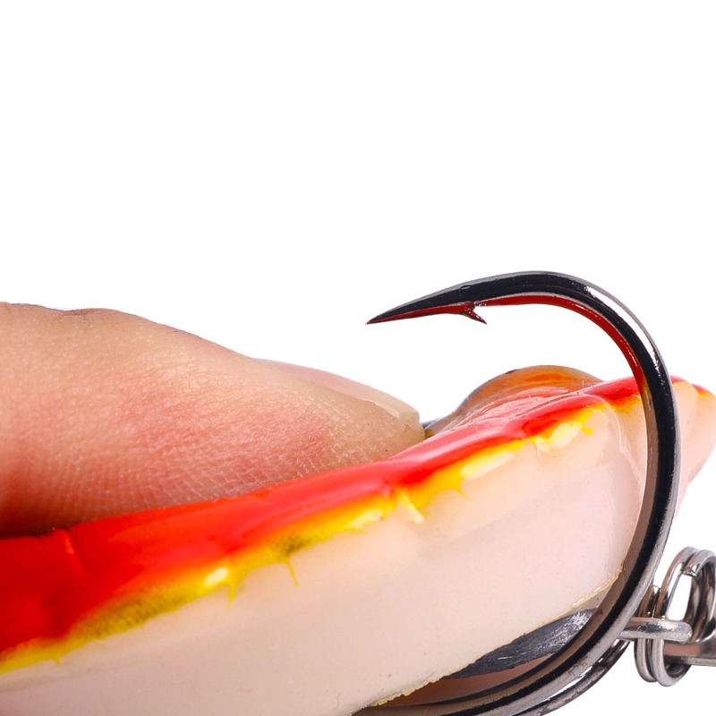 5 buah Umpan Katak Bentuk Kura - Fishing Lure Blade Bait ulasan dan harga