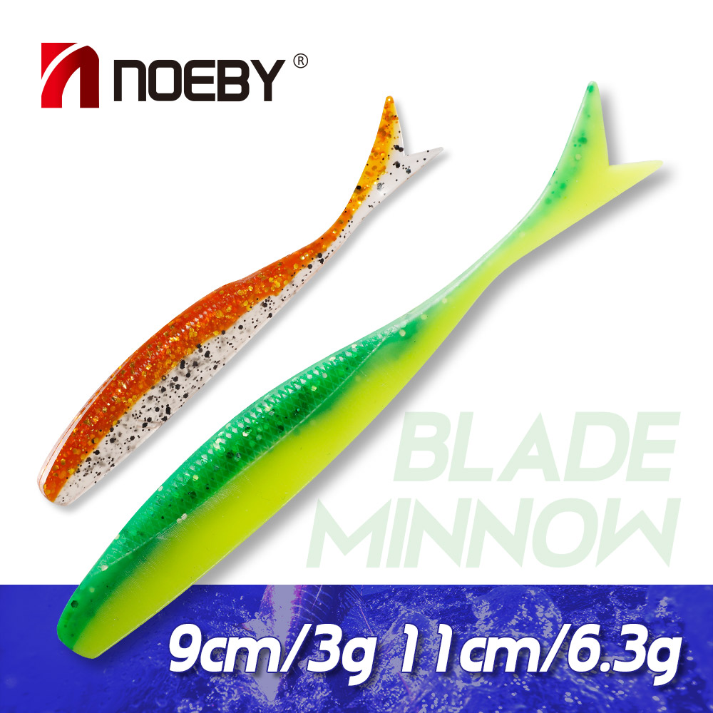 NOEBY umpan lembut mata ikan k - Fishing Lure Blade Bait ulasan dan harga