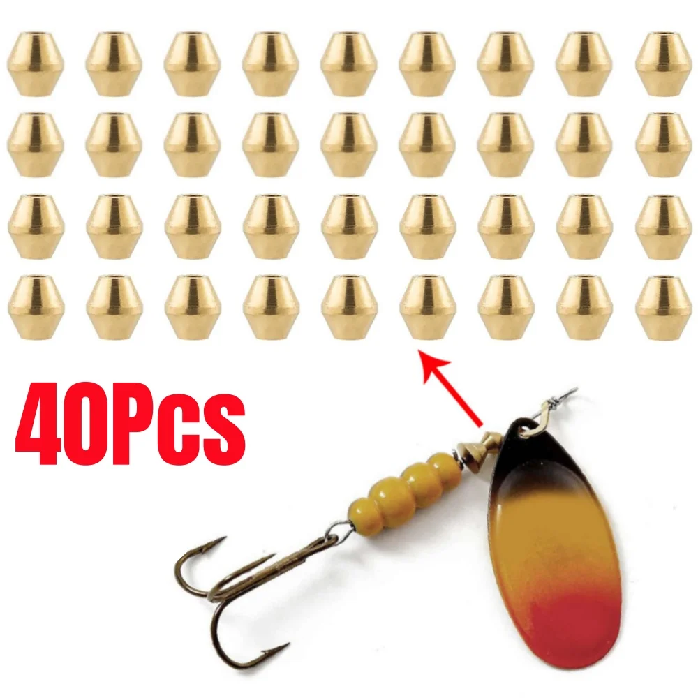 40 pcs Manik-manik Pancing Kun - Fishing Lure Spinnerbait ulasan dan harga