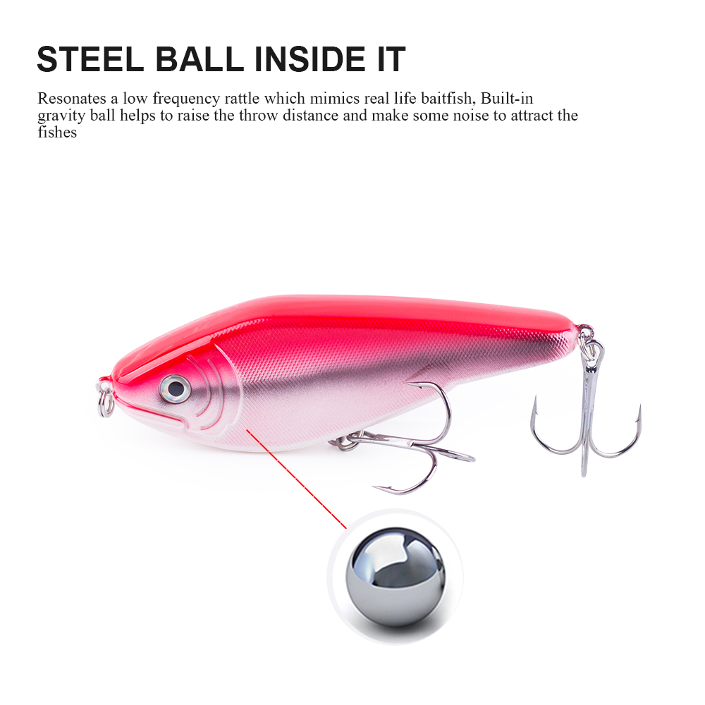 Hanlin NEW Glide Jerkbait 90mm - Fishing Lure Crankbait ulasan dan harga