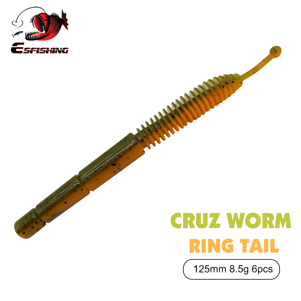 Umpan Lunak ESFISHING Cruz Wor - Fishing Lure Jerkbait ulasan dan harga
