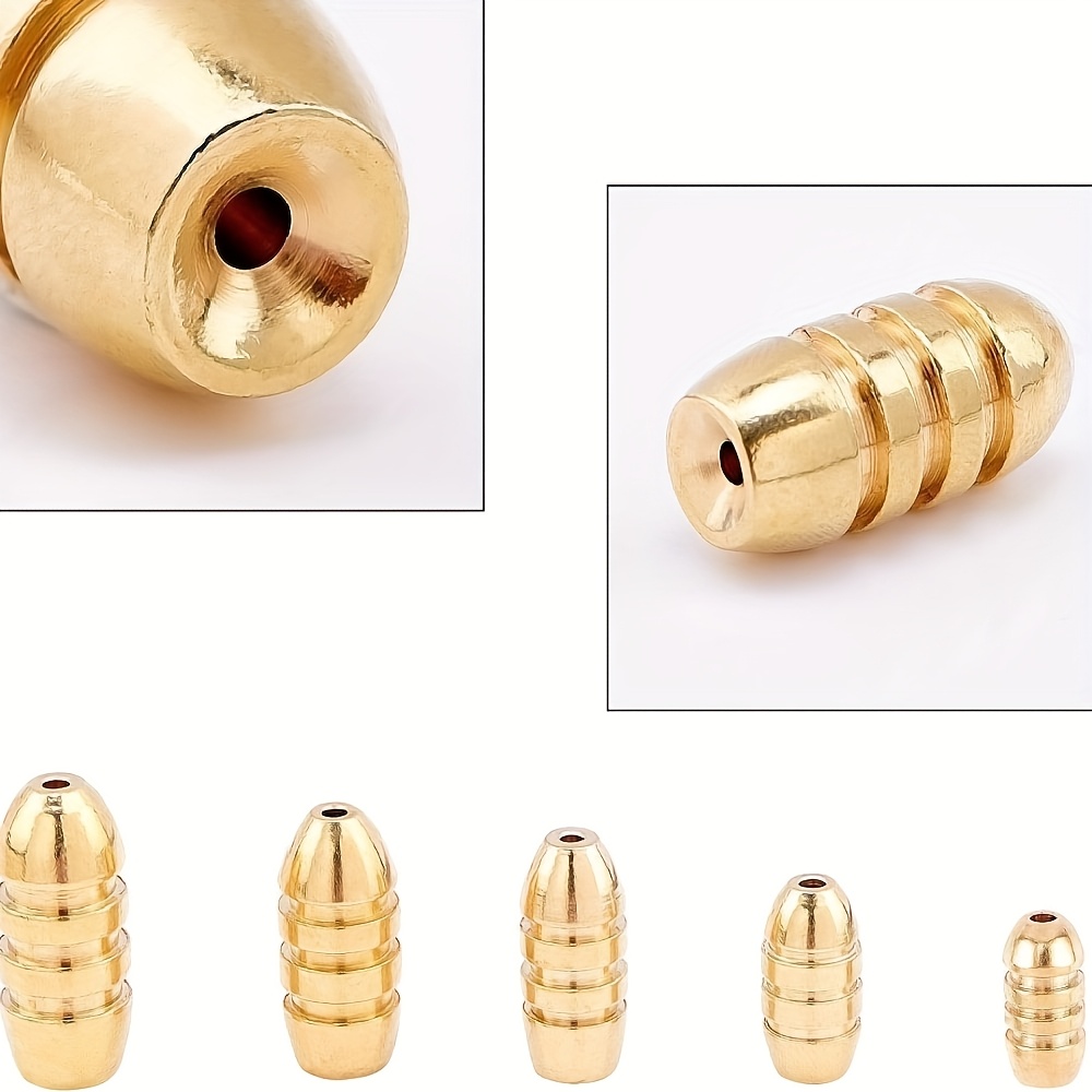 20pcs Pemberat Pancing Tembaga - Fishing Lure Accessories ulasan dan harga