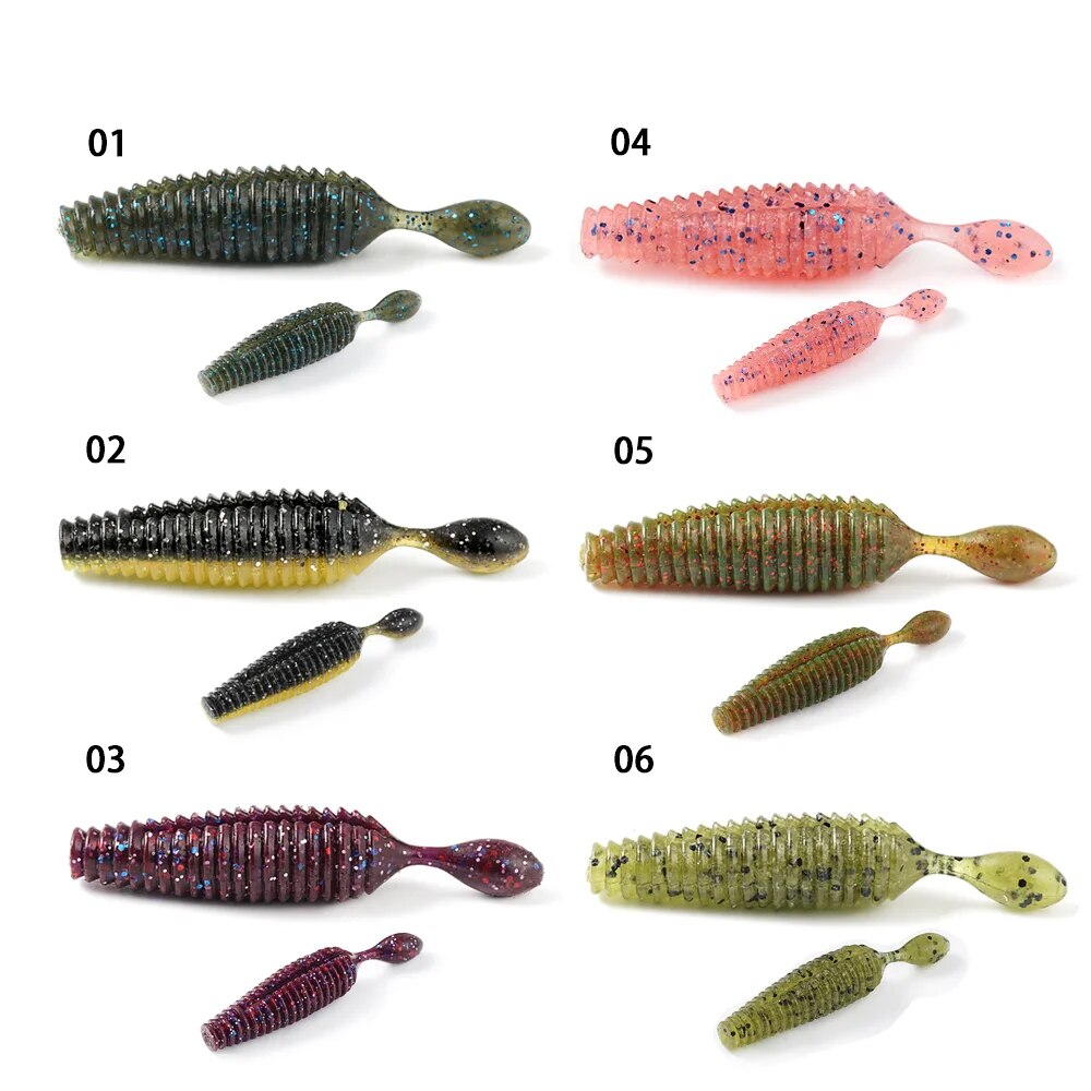 SUNMILE umpan pancing 6cm4, 2g - Fishing Lure Soft Plastic ulasan dan harga