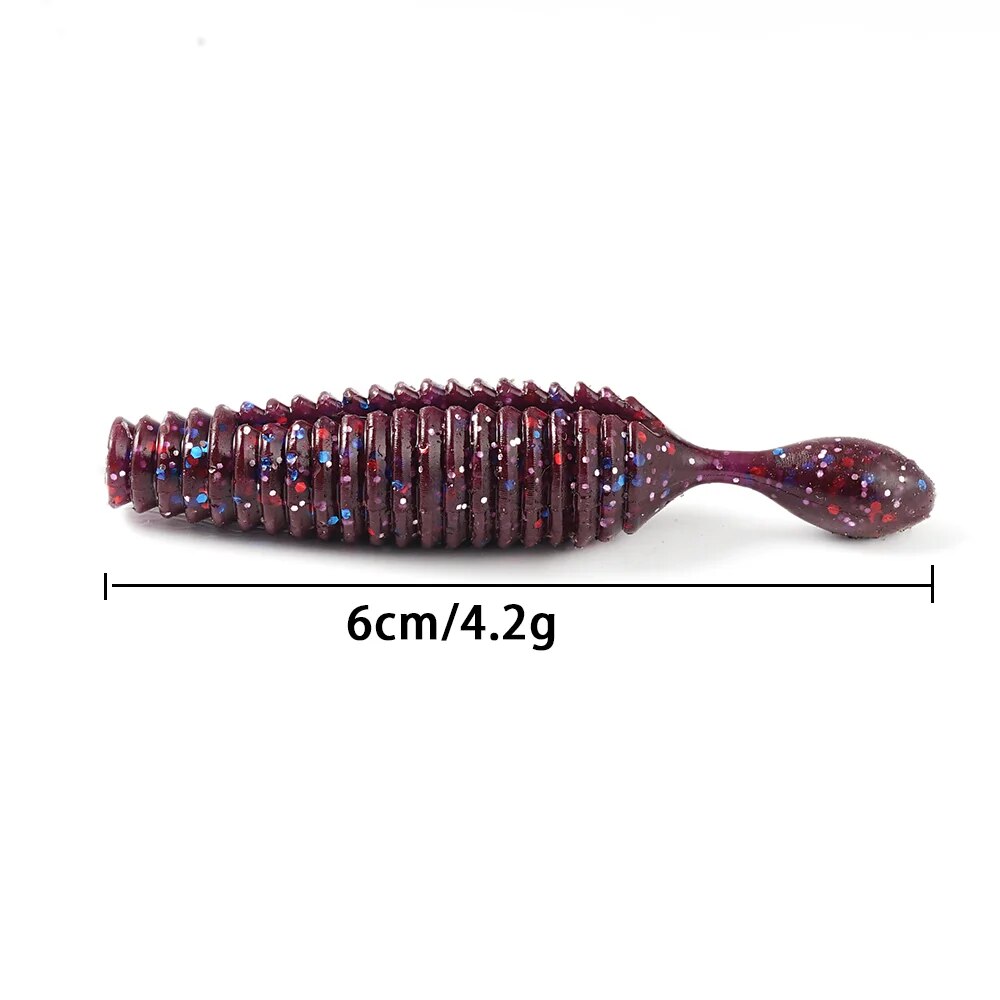 SUNMILE umpan pancing 6cm4, 2g - Fishing Lure Soft Plastic ulasan dan harga