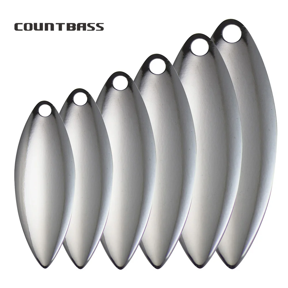 Countbass 50 buah ukuran 1-6 n - Fishing Lure Blade Bait ulasan dan harga