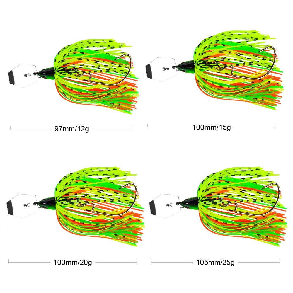 Umpan Pancing Chatter Bait Spi - Fishing Lure Buzzbait ulasan dan harga