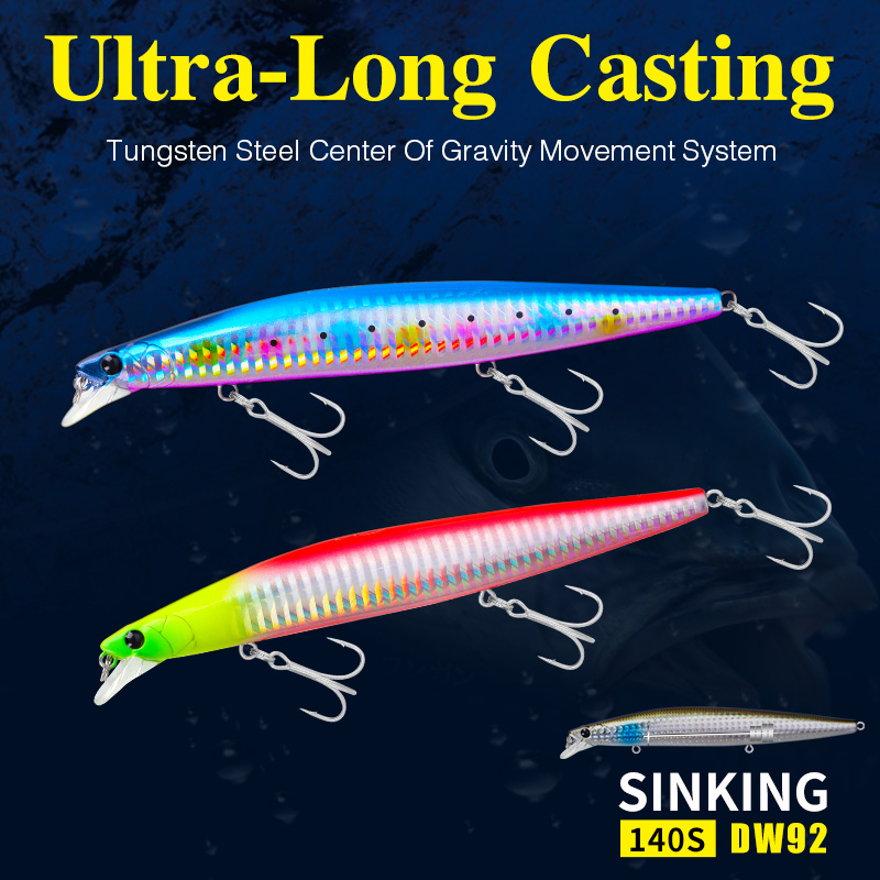 TSURINOYA 140Mm 26G STINGER 14 - Fishing Lure Jerkbait ulasan dan harga