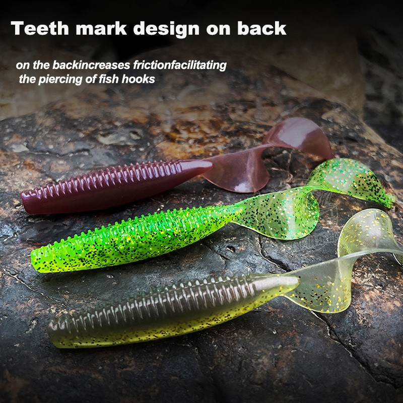 Umpan pancing buatan, umpan pa - Fishing Lure Soft Plastic ulasan dan harga