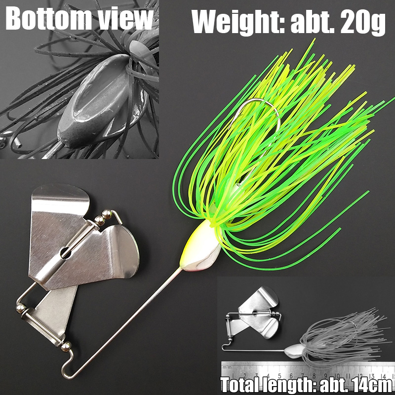 Umpan Pancing Keras Wusanban L - Fishing Lure Blade Bait ulasan dan harga